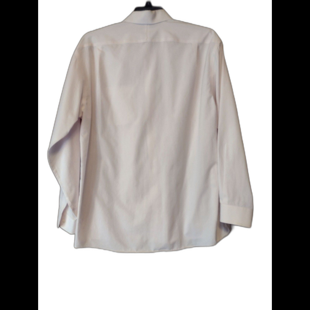 Jos. A Bank Stays Cool crisp pink dress shirt 16-35 - Picture 4 of 7